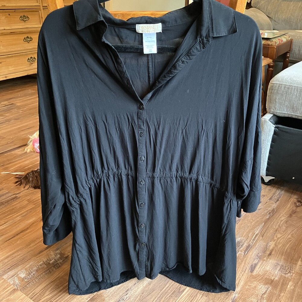 L*SPACE Black Swimsuit Cover Up Size XS/S